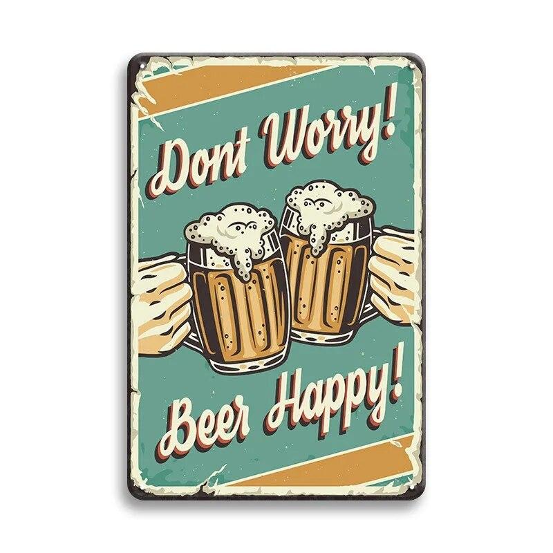 Знаки холодного пива, металлическая табличка, пиво, поднимающее настроение, винтажные постеры для мужчин, пещерный бар, паб, клуб, жестяная тарелка, художественные настенные наклейки, домашний декор
