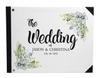 Darling Souvenir Beige Floral Wedding Guest Book Твердый переплет Книга для регистрации гостей Гостевая книга для регистрации гостей - 7 x 9