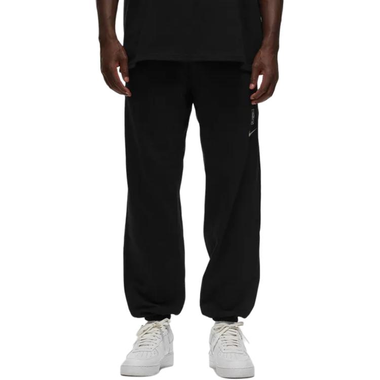 Nike Мужские вязаные спортивные штаны Черный FB3837-010