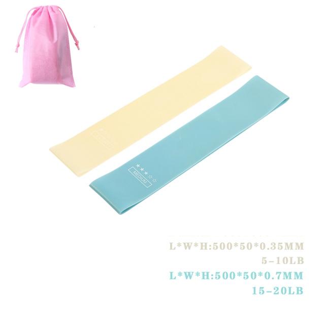 Fitness Elastic Resistance Bands Home Training Yoga Sport Resistance Bands Set Stretching Pilates Crossfit Workout Gym Equipment