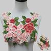 Polyester Color Embroidery Embroidery Pair Of Flowers Diy Sewing Collar Lace Decoration Cheongsam Dress Clothing Accessories
