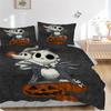 3Pcs Jack Skellington'S Halloween Adventure Bedding Sets For All Sizes New 3D Printed Bed Cover Comforter Duvet Cover Pillowcase Bedroom Decoration