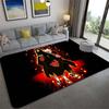 Anime Naruto Non-slip Area Rugs Large Mat Rugs for Living Room Comfortable Carpet Soft Floor Mat Rugs for Bedroom