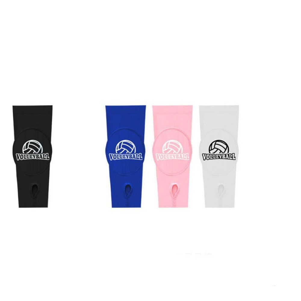 1Pair Breathable Volleyball Arm Sleeves Compression Forearm Sleeves Sports Arm Guard Training