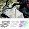 Modification Honeycomb Decals Reflection Motorcycle Decorative Sticker Bumper Helmet Ornament