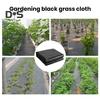 Ткань для защиты от сорняков, тканый геотекстильный коврик, покрытие для сада, ткань для борьбы с сорняками для сада, овощного поля, подъездной дороги, дорожки