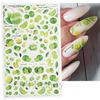 Nail Art Water Transfer Nail Art Фруктовое мороженое Летняя наклейка Торт Маникюр Наклейка Мода