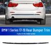 Manshi Rear Bumper Trim & Anti-Collision Strip for BMW F52 118i/120i/125i Sport/Design Versions