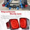 Trailer Lights Amber Side Marker Lights Daytime Running Light 12V Universally for Truck Boats Brake Light