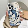 Чехол для телефона «Морские организмы» синий для Samsung Galaxy A56 A55 A37 A36 A27 A26 A16 Galaxy S26 S25 S24 FE S22 S23 Ultra Plus