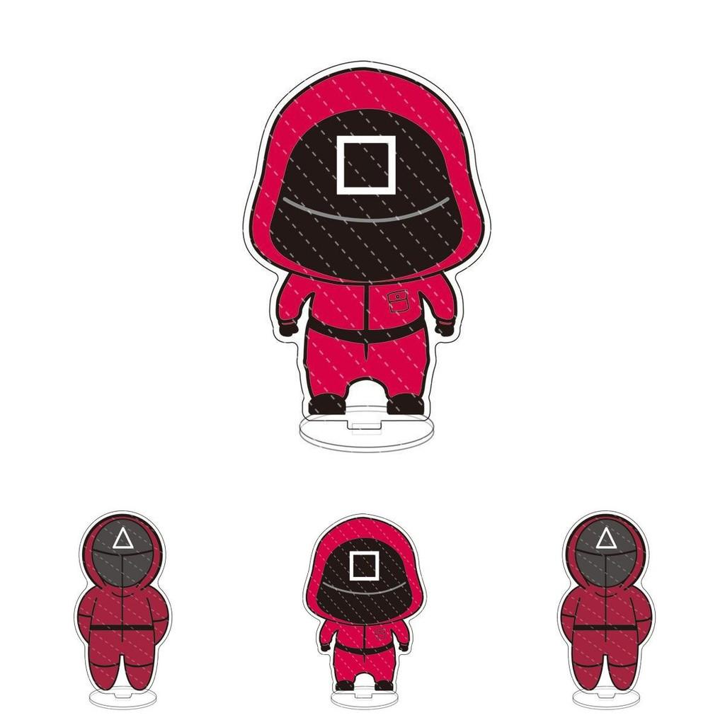 Изысканная акриловая фигурка стенд «Игра в кальмара» для фанатов и коллекционеров