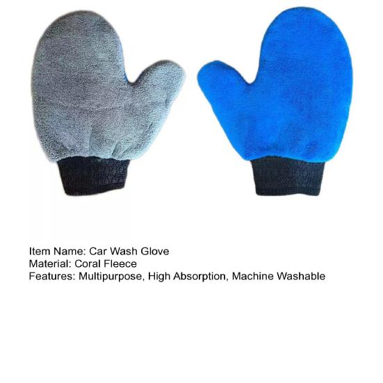 1 шт. Микрофибровая рукавица для мытья автомобиля из шенилла, мягкая, для машинной мойки, не царапает, моющаяся
