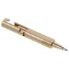 Миниатюрная латунная ручка с выдвижным стержнем для подписи, повседневная карманная шариковая ручка
