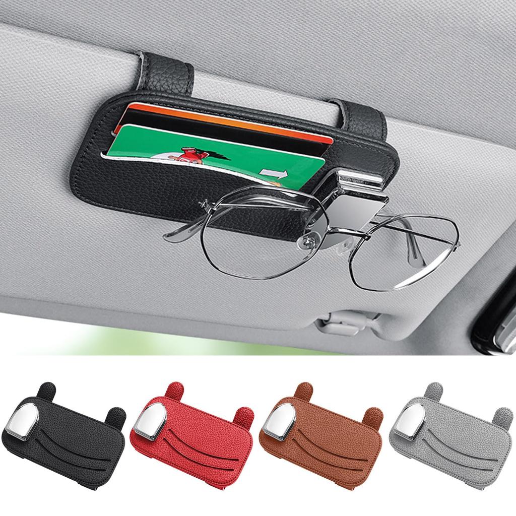 Caizqbry Sunglasses Holder Car Card Holder Sun Visor Car Storage Car Glasses Holder Sunglasses Holder Ranking Sunglasses Clip Car Car Accessories