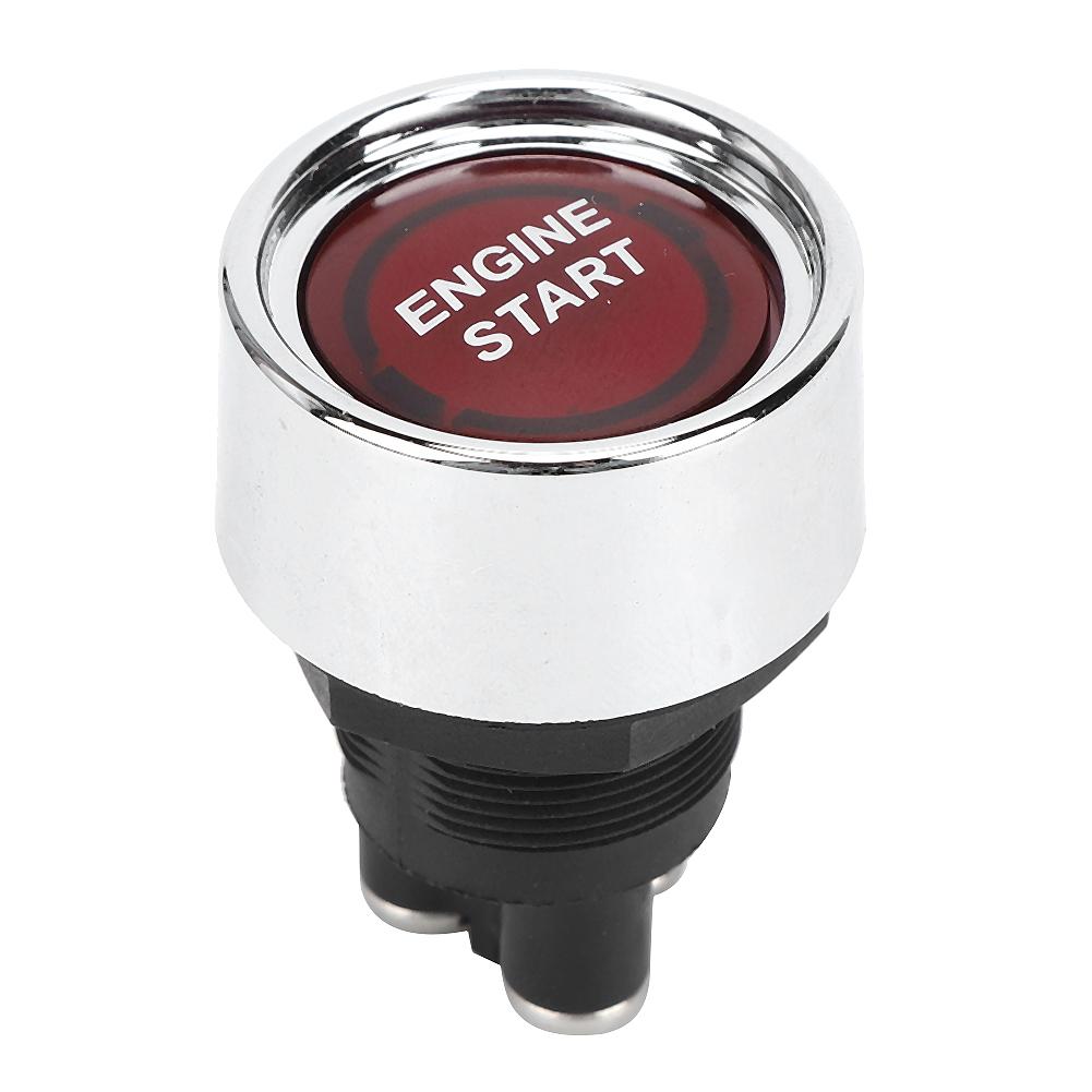 LED Engine Start Ignition Starter Engine Start Stop Button for RVs Racing Car
