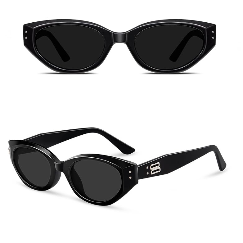 Солнцезащитные очки корейские солнцезащитные очки для женщин Солнцезащитные очки Small Face UV Protection Slim [88flix] Женские