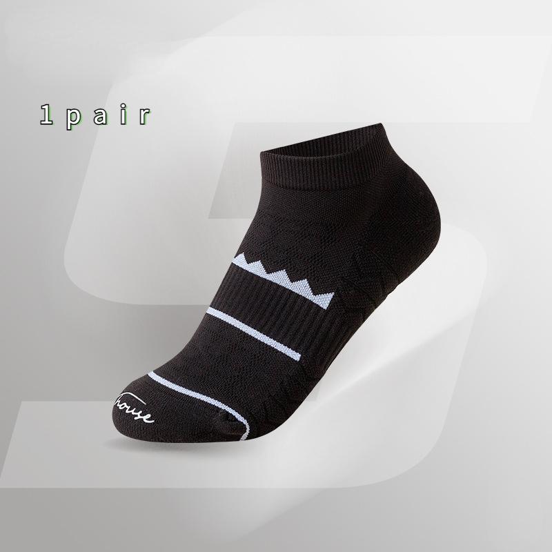 Размер 35-39, женские весенне-летние тонкие дышащие короткие носки для бега, носки до щиколотки, спортивные носки с полотенцем