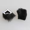 Furry Outdoor Action Camera Microphone Windscreen Muff for GoPro Hero 8 9 Microphone Wind Cover Fuzzy Mic Cover