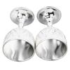 Embossed Metal Goblet Zinc Alloy Shot Glass Goblets & Chalices Drinking Cup  For Home Decor