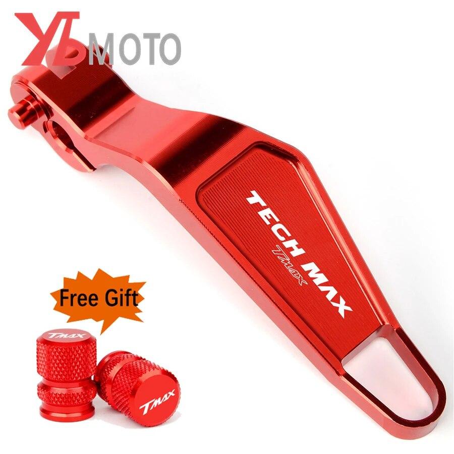 ЛОГОТИП Tech Max TMAX Мотоцикл Алюминиевый рычаг стояночного ручного тормоза для Yamaha TMAX 560 TMAX560 2022 2023