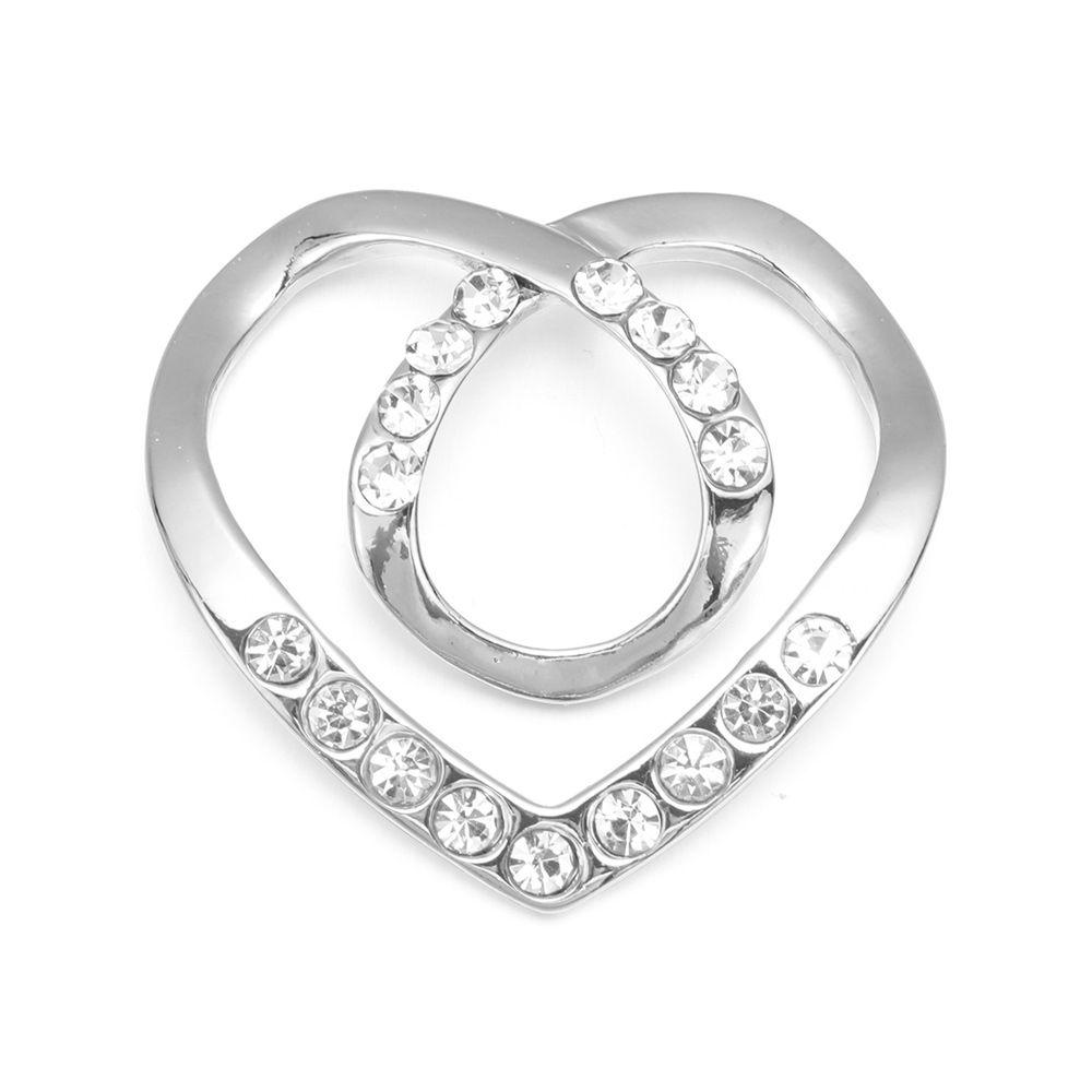 Стразовая декоративная пряжка-кольцо в форме бабочки, зажим для футболки, круглая пряжка-кольцо для шарфа