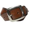 WING LEATHER Tochigi Leather Genuine Cowhide Dark Solid W007DB Belt, Leather, Men's, Brown, Color, 40mm,