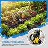 Мини-электрический мембранный насос 120Psi 60W 5 л/мин Высокое давление DC 12V Самовсасывающий для стиральной машины, мойки, опрыскивания