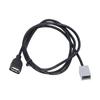 AUX USB Audio Input Cable Adapter Cord for Honda Civic Jazz CR V Accord Odyssey