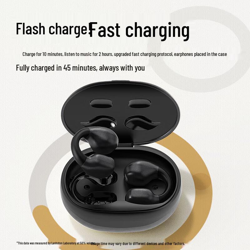 Lanshdun TS09A Open-Ear Clip Bluetooth Sports Earbuds