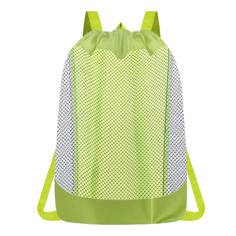 Large Mesh Toy Storage Backpack for Kids: Sand Play Set & Tools Organizer