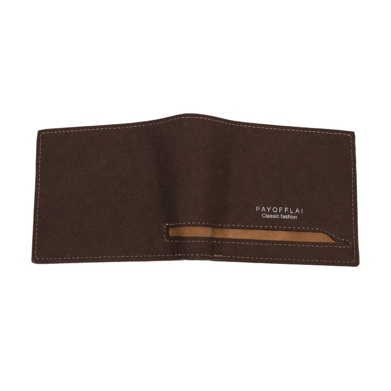 Винтажный мужской модный деловой короткий кошелек с отделениями для карт, многофункциональный мягкий держатель для кредитных карт из ПУ, кошельки, зажим для денег