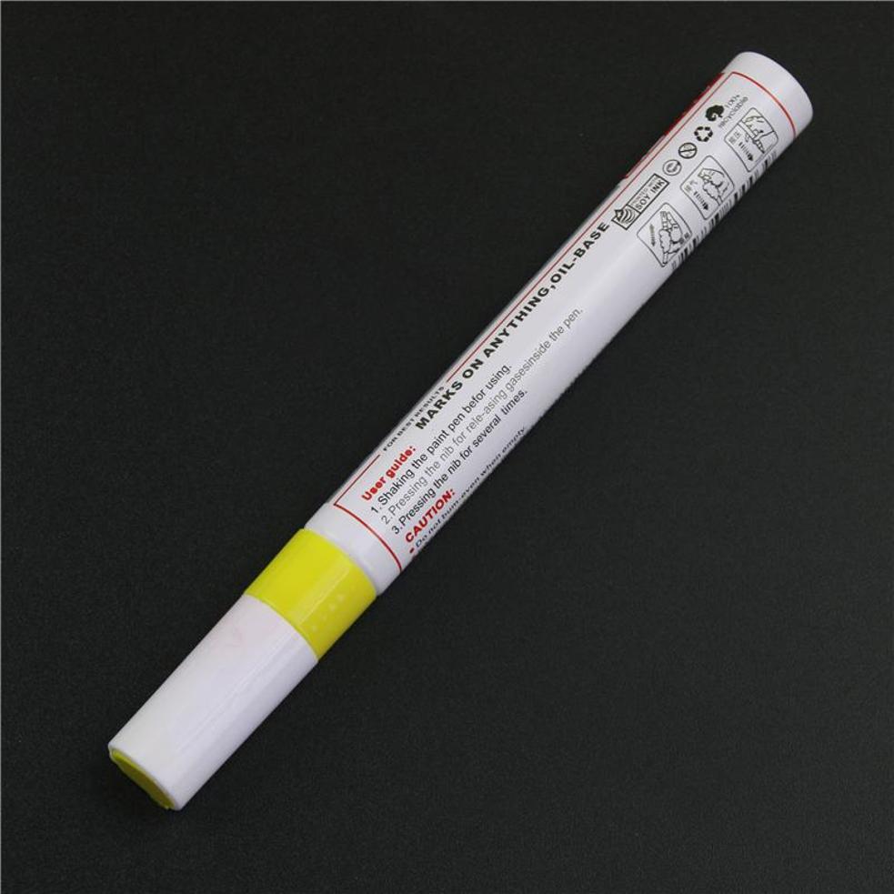 Permanent Paint Colorful Waterproof Pen CD Metal Oily Marker Pen Car Tyre Tire Tread