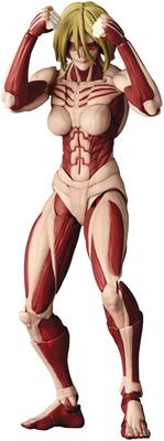 Kaiyodo Revoltech Amazing Yamaguchi Атака титанов Фигурка Титана-женщины