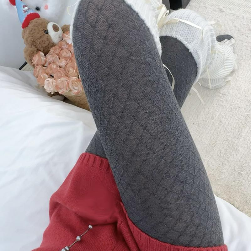 Y2K Стиль Однотонные Сетчатые Колготки Женские С Высокой Посадкой Эластичные Облегающие Теплые Колготки Весна Осень Уличная Одежда Колготки Чулок 2026