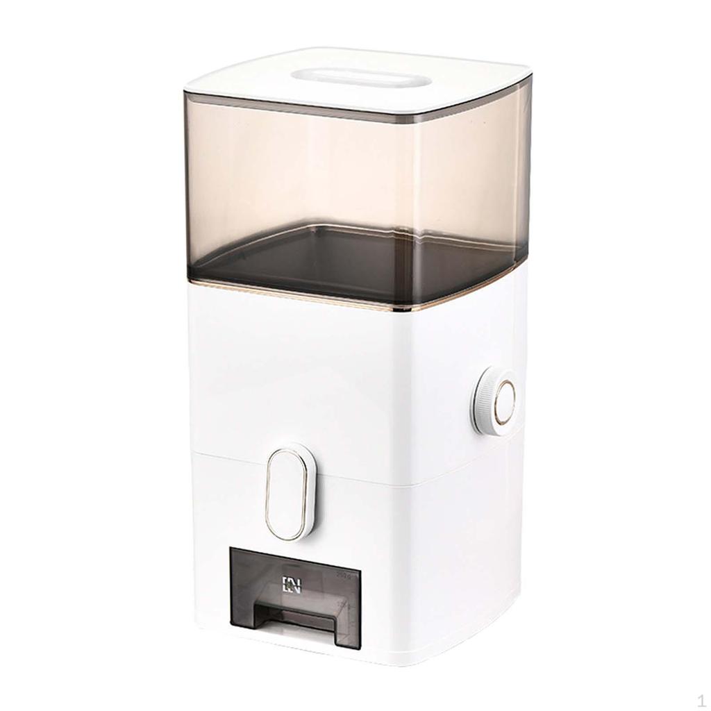 Емкость для муки с герметичным уплотнением для хранения на кухне