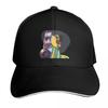 The Paranoia Noir Woman In A Topless Hat Baseball Cap Streetwear Hip Hop Trendy Vintage Retro Embroidered Lightweight Packable