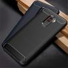 Whyes Soft Silicone Case For Xiaomi Pocophone F1 Poco F1 Carbon Fiber ShockProof TPU Cover For Xiaomi Pocophone F1 Case