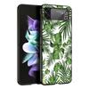 Летние тропические растения Зеленый лист Чехол для телефона Для Samsung Galaxy Z Flip7 Flip6 5G Flip5 Flip4 Flip3 ZFlip 7 6 3 4 5 Ударопрочный Ba