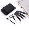 Tweezers Eyebrow Tweezer Set Stainless Professional Eye Lashes Extension Tweezers Eyebrow Tongs Scissors Cosmetic Tools