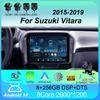 Автомобильное радио Android 14 Carplay Auto для Suzuki Vitara 2015 2016 2017 2018 2019 Мультимедиа Видеоплеер Навигация GPS Стерео Аудио