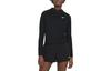 Nike Long Sleeved T Shirt Women's Black Set in Shoulder CV4698-010