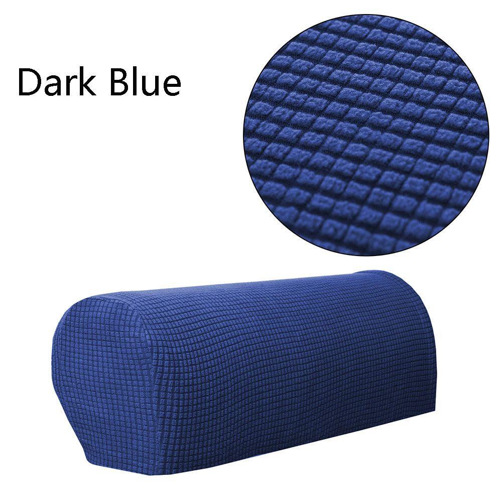 2 ШТ./КОМПЛ. Новые эластичные флисовые премиум чехлы на подлокотники Эластичный протектор для подлокотников кресла, дивана, кушетки, Растягивающийся, чтобы подойти