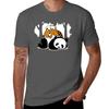 Comfy Sleeping Panda Tshirt Casual Graphic Print Tee