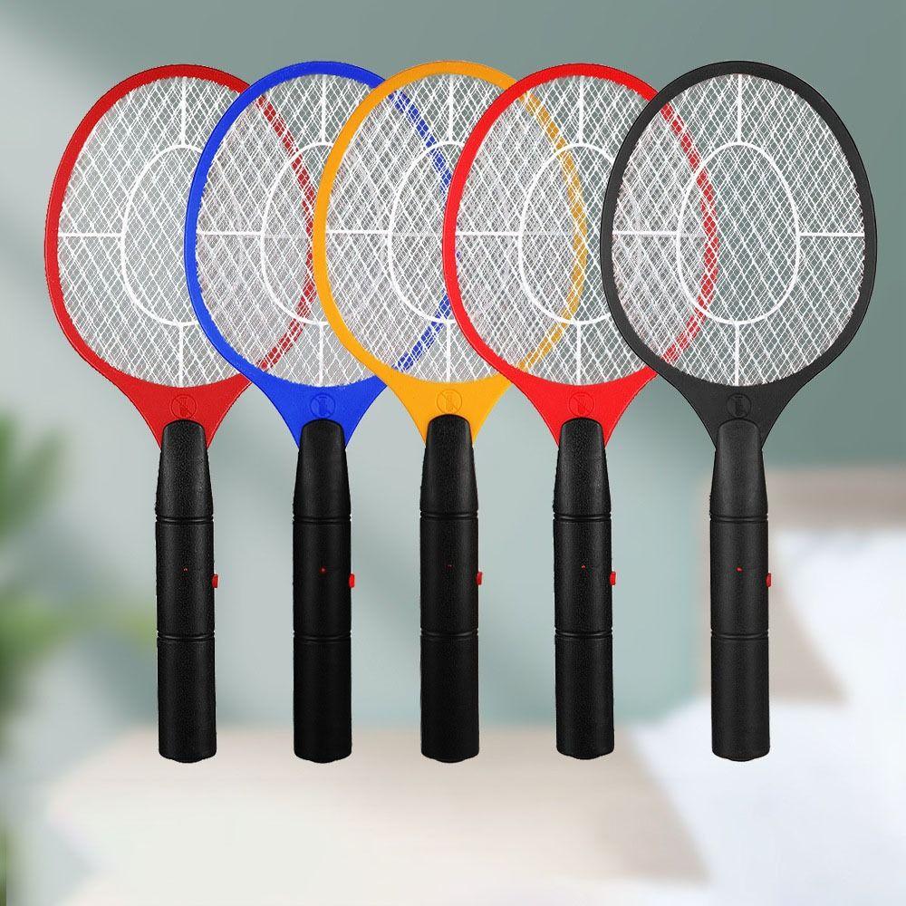 Cordless Electric Mosquito Swatter Battery Powered Insect Bug Zapper Fly Swatter Indoor