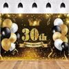 Happy Birthday Backdrop Banner Background Cloth Props Party Decorate
