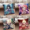 The Idolmaster Pillow Case Throw Pillow Cover Nordic Vintage Style Cushion Covers Home Living Room Sofa Couch Seat