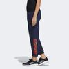 Adidas Тренировочные повседневные зауженные спортивные брюки женские, темно-синие, GT6482