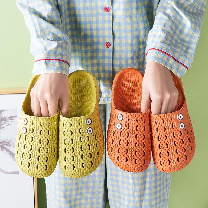 Bathroom Women Slippers Summer Flat Lightweight Non-Slip Home Cartoon Flip Flops Beach Slipper Indoor Slides Shower Shoes