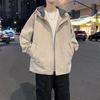 2025 Autumn Men's Youth Korean Style Hooded Casual Jacket: Trendy, Loose, Versatile Outdoor Outerwear