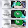 Professional Polishing Pad for Granite Marble Stone 6mm Thick Heat Resistant Grinding Wheel for 100 Angle Grinders